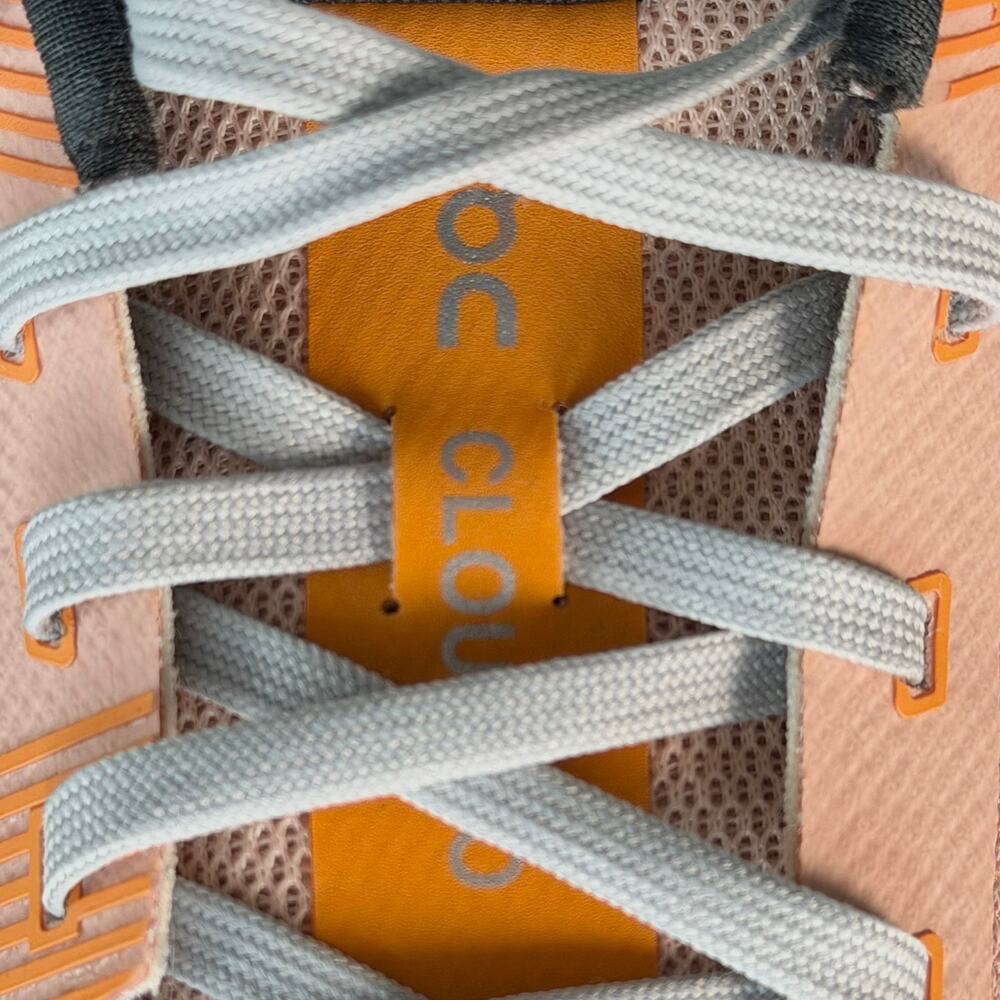 On Cloud Cloudrgo Running Sneakers Shoes Orange Black 55.98622 Women 10.5 - Picture 12 of 13